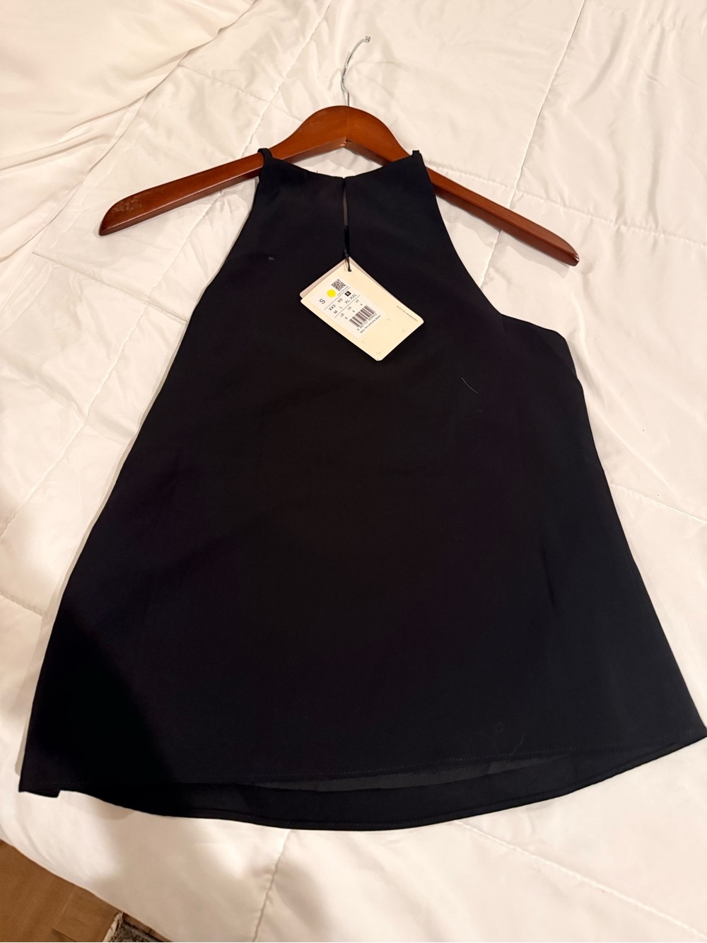 Women's Black Halter Camisole Top